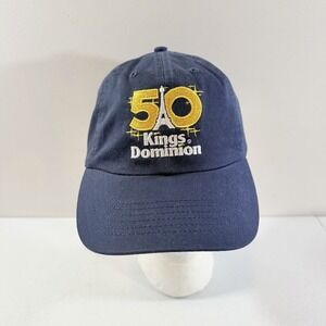 Kings Dominion 50th Anniversary Employee Hat - New!